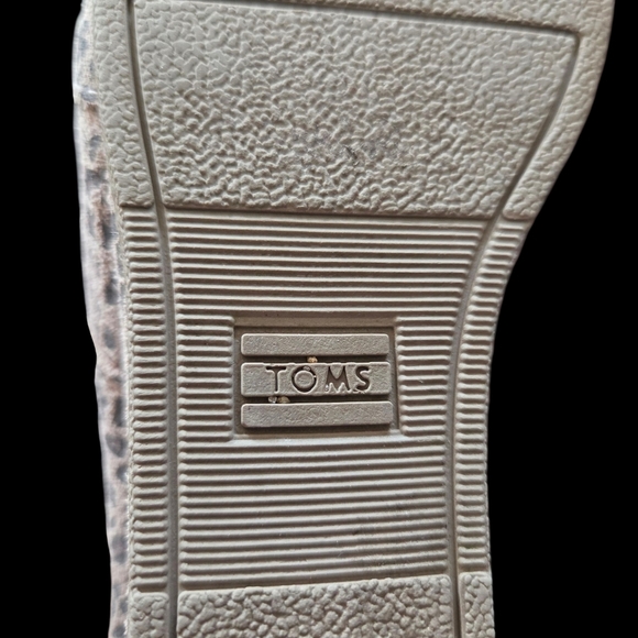 ⭐️Toms Leopard Print Lace Up Boots with Suede Texture Size 4 - Picture 5 of 7